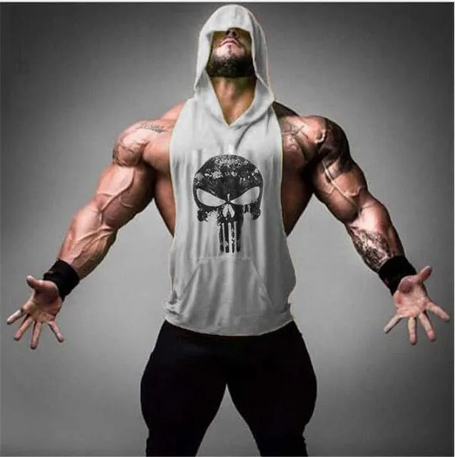 Skull Gyms Clothing Cotton Shirt