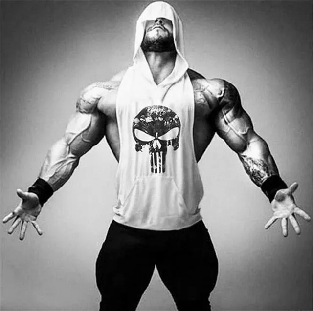 Skull Gyms Clothing Cotton Shirt