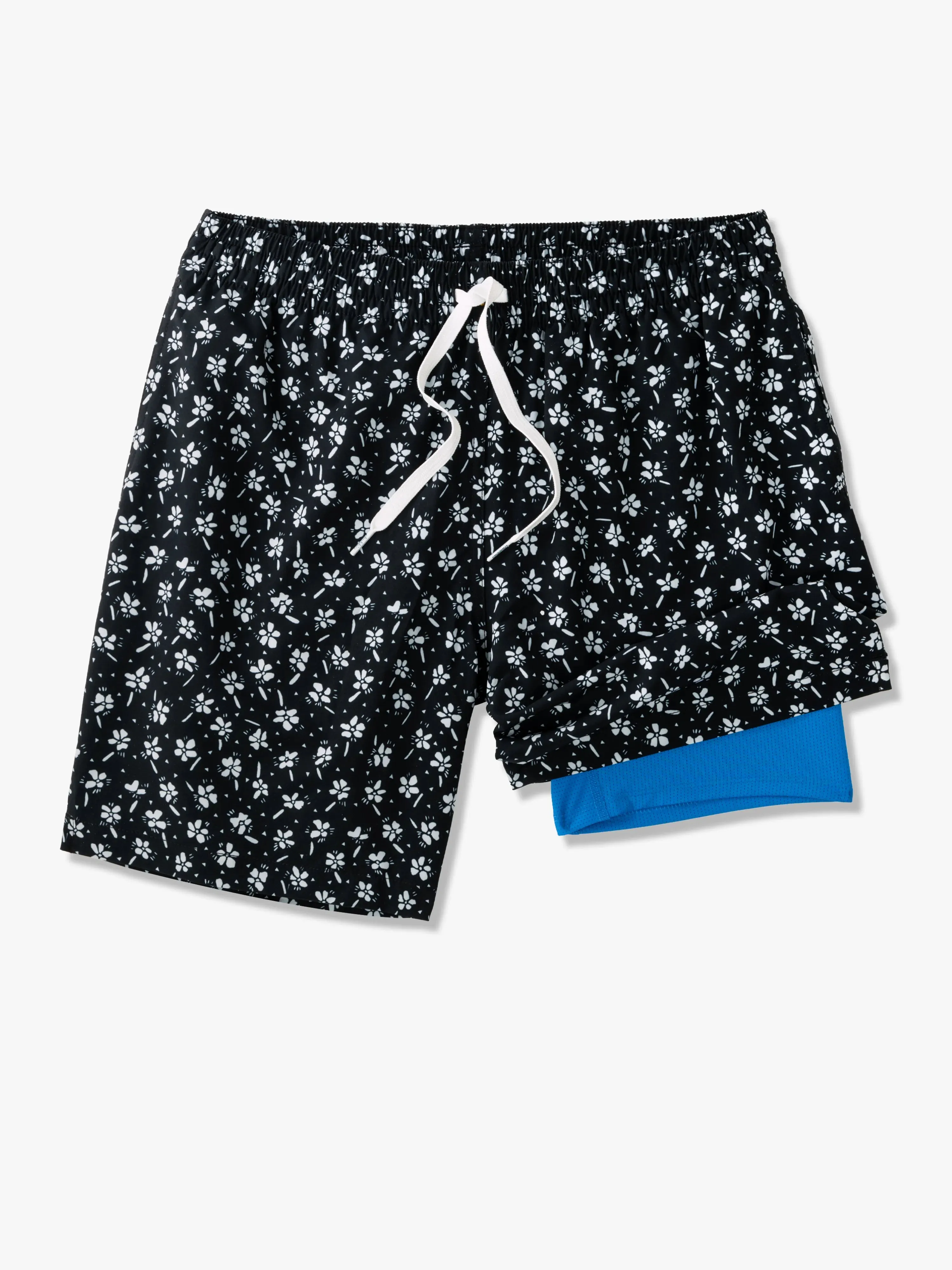The Daisy Dives 7" (Classic Lined Swim Trunk)