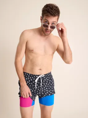 The Daisy Dives 7" (Classic Lined Swim Trunk)
