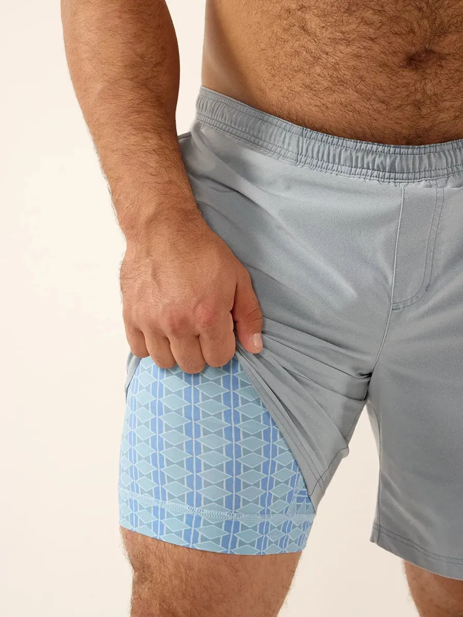 The Seaside Vistas 7" (Vintage Wash Sport Shorts)