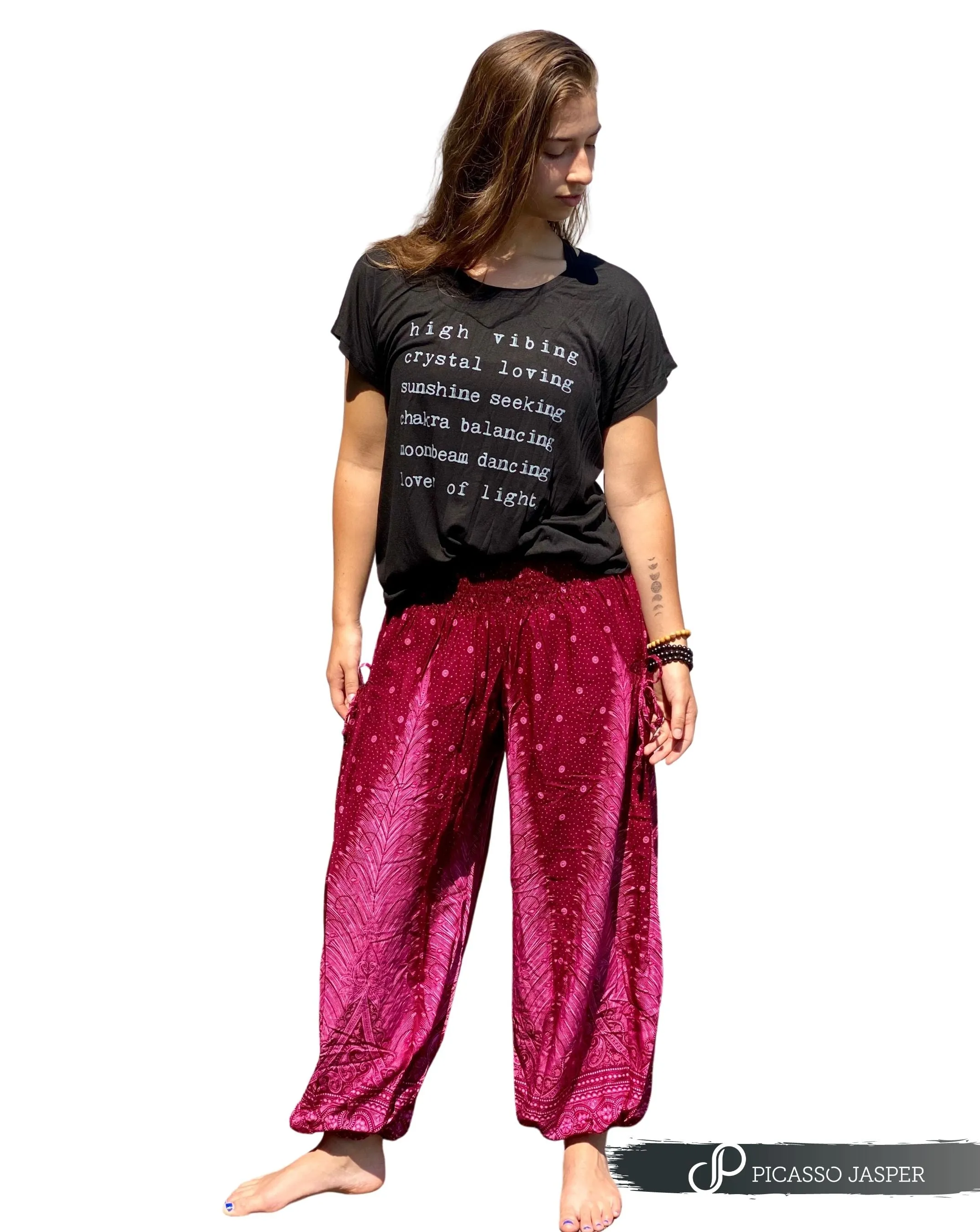 TWO Pocket Magic Feather Pant