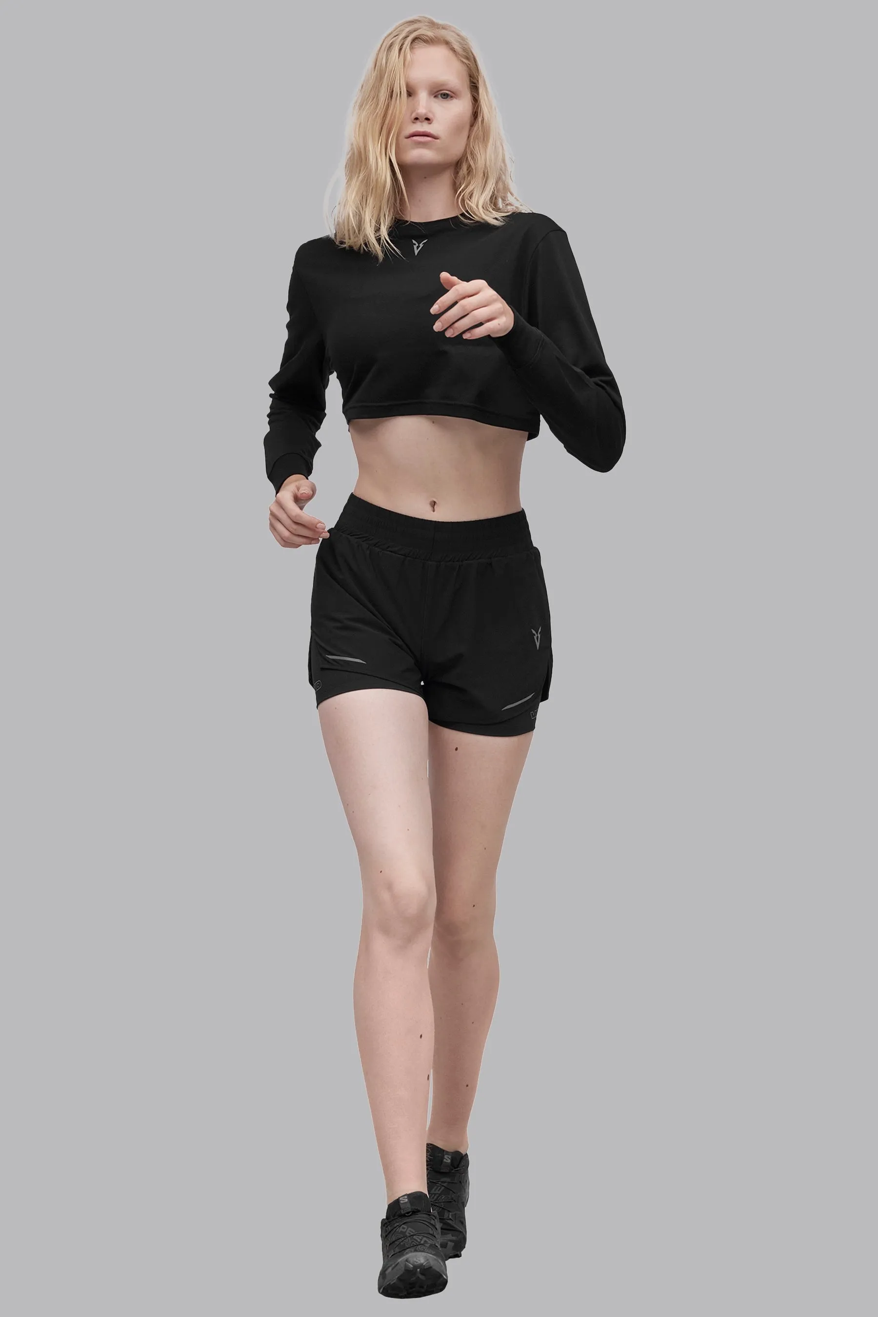 V_LYTE 3.5" 2-IN-1 SHORTS - Black