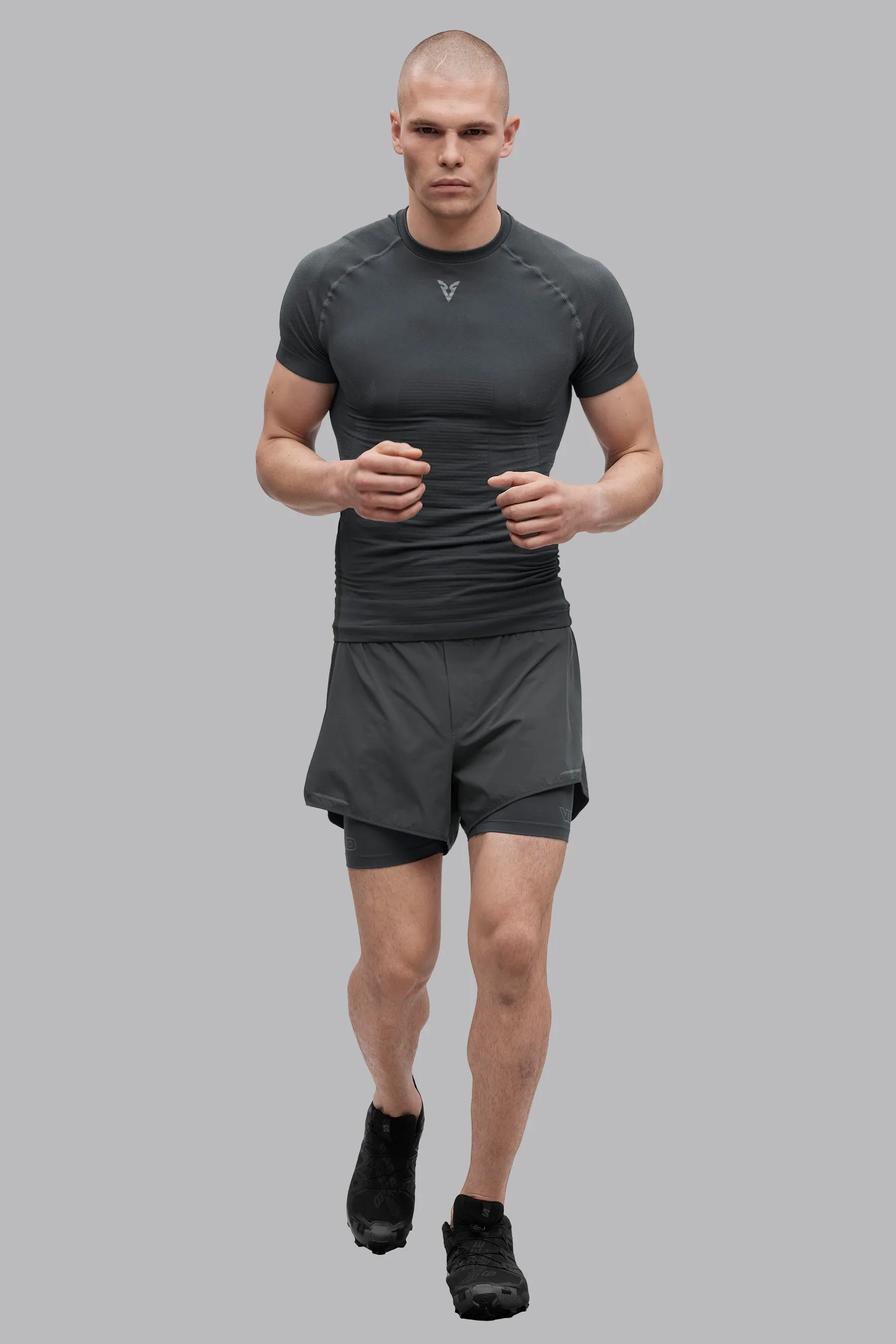 V_LYTE 5" 2-IN-1 SHORTS - Dark Gray