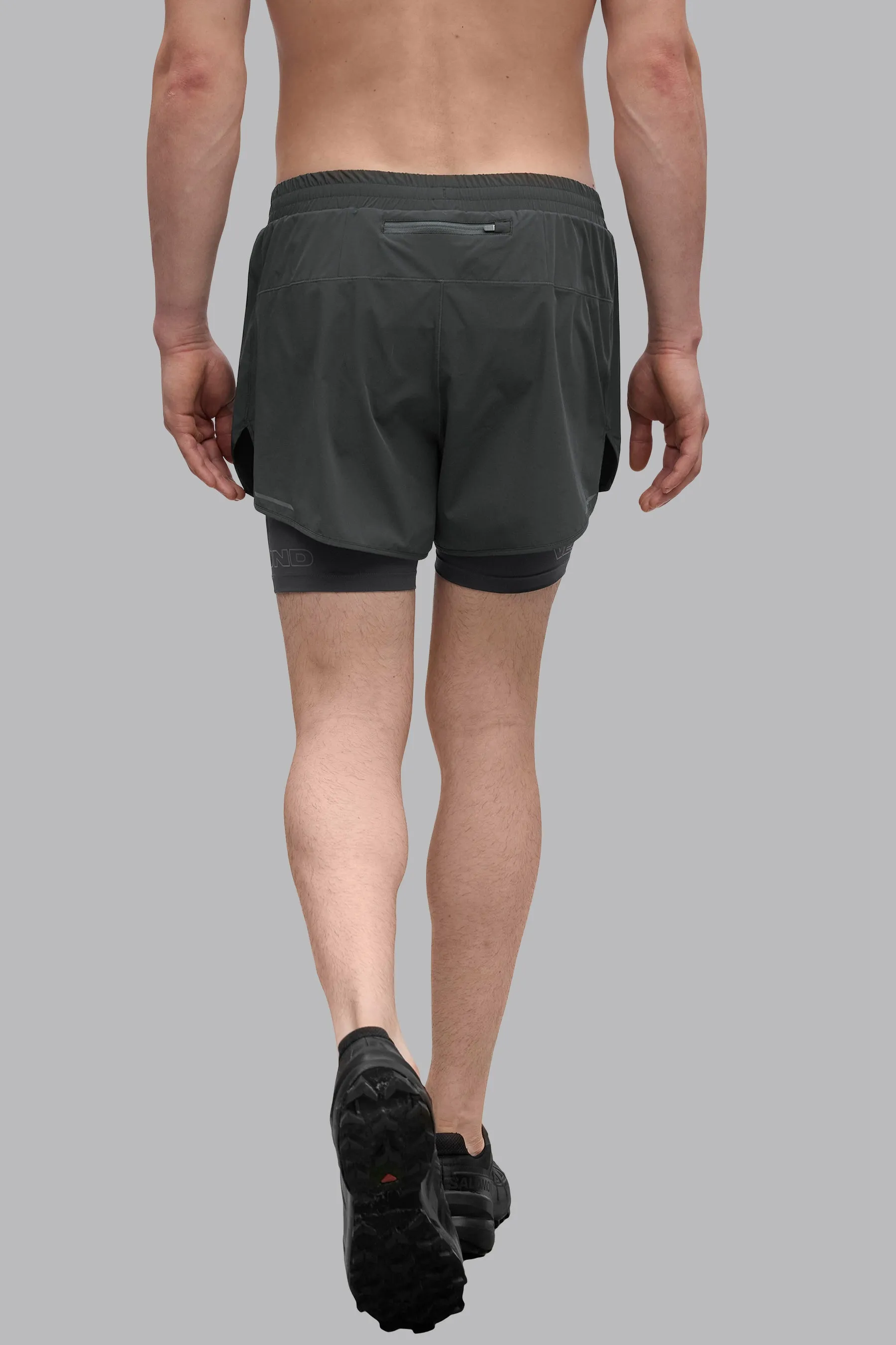 V_LYTE 5" 2-IN-1 SHORTS - Dark Gray