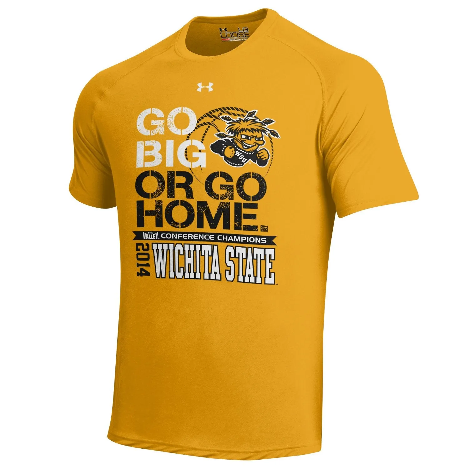 Wichita State 2014 Missouri Valley Conference Under Armour Champions T-Shirt