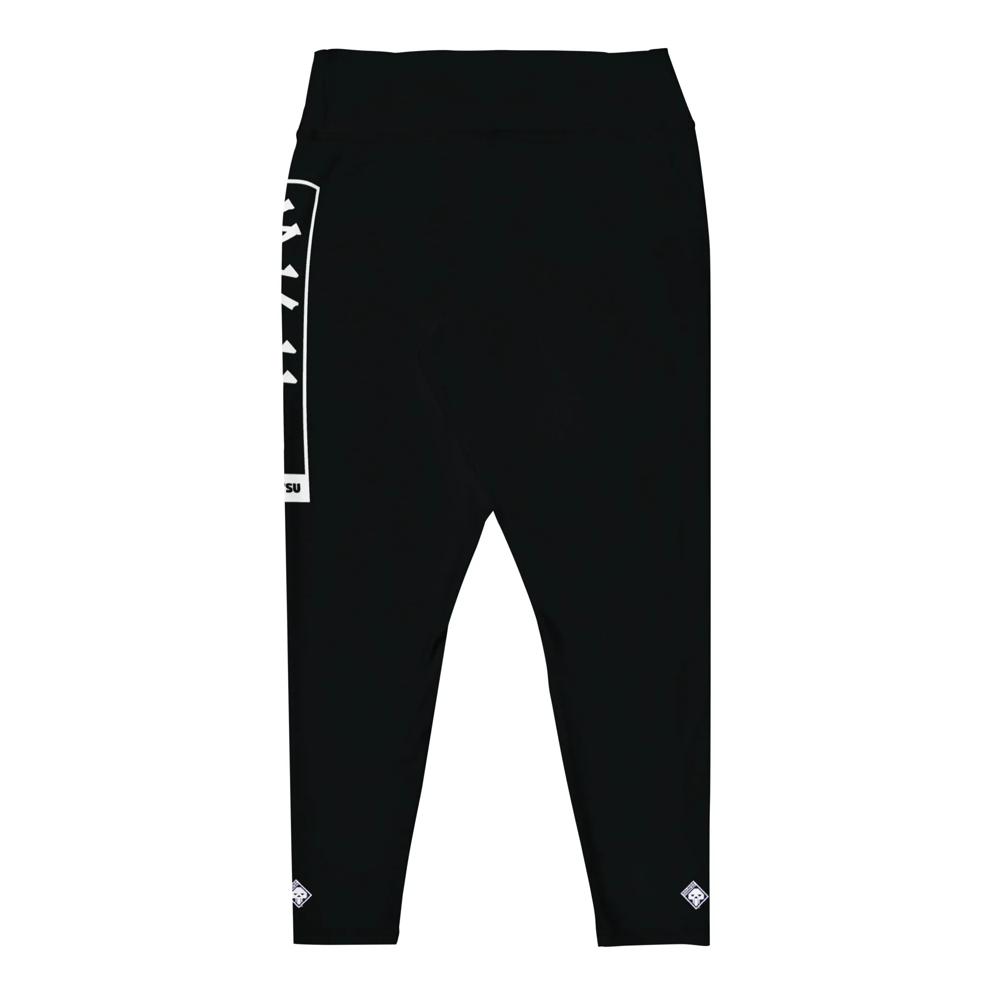 Women's Plus Size Yoga Pants Workout Leggings For Jiu Jitsu 015 - Noir