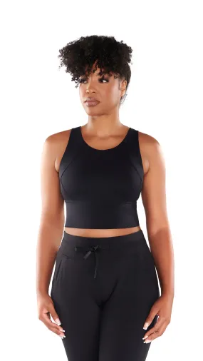 Yanta Tank Bra - Black